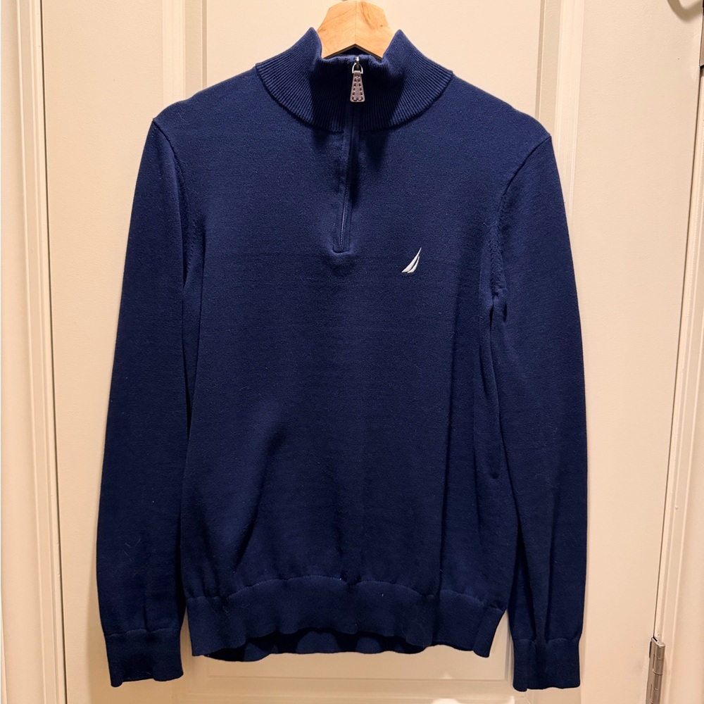 Nautica Men’s Navy Quarter Zip